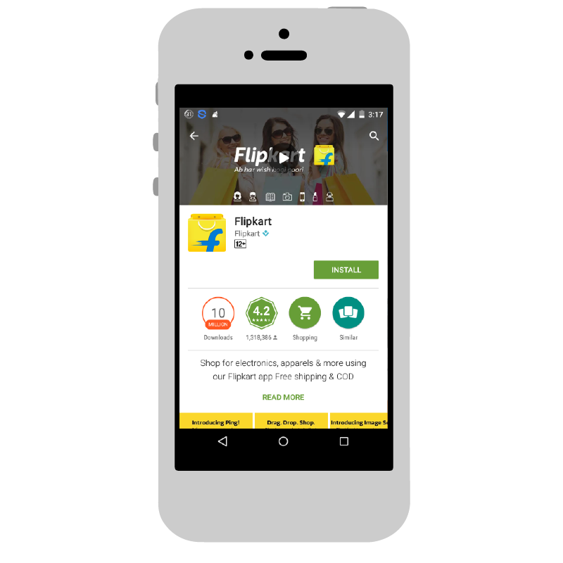 Flipkart Mobile app