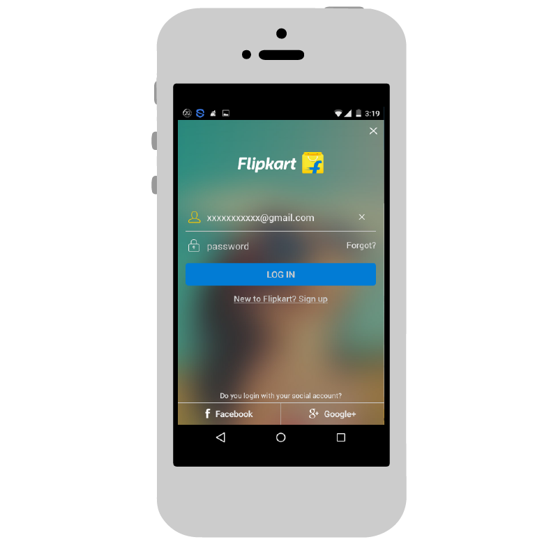 Flipkart mobile app