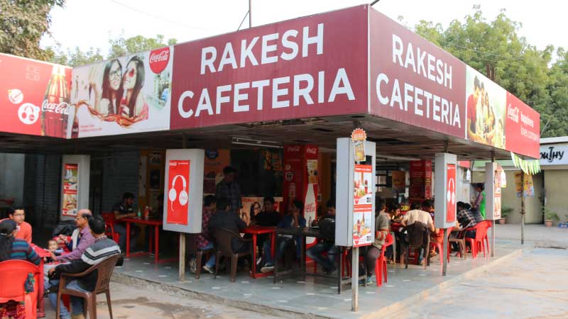 Rakesh Cafeteria at IIT Delhi was formerly KLS Restaurant