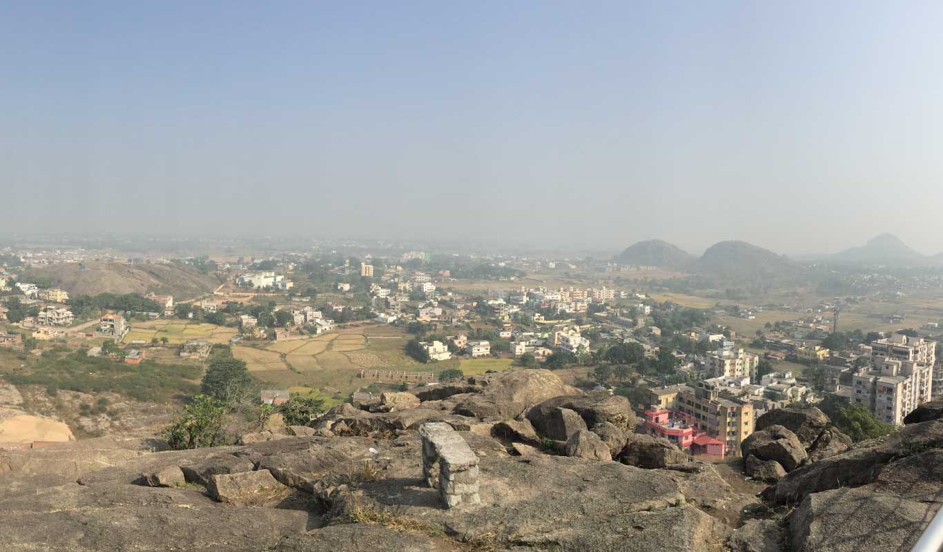 Ranchi from tagore Hill