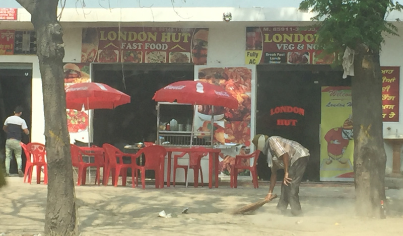 London Hut Dhaba in Joge Wala, near Makhu