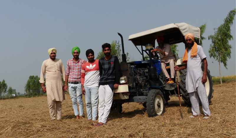 In Makhu, Punjab, Gurwinder and his friends