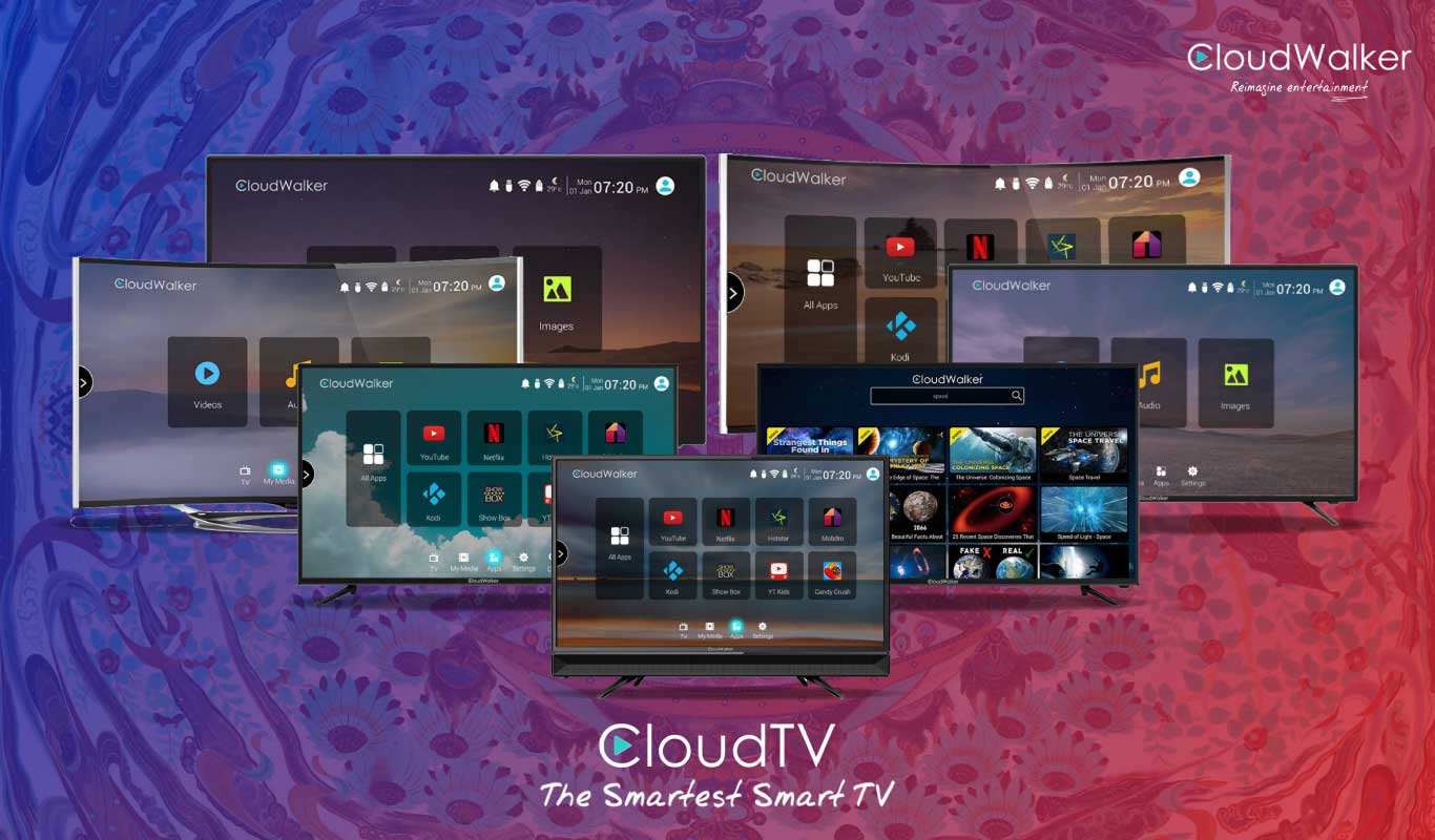 CloudWalker Cloud TVs – Immerse in a smarter television viewing experience