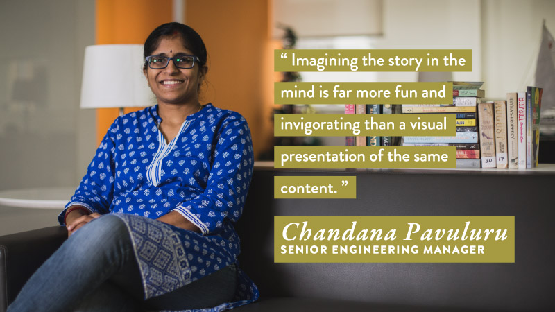 Chandana Pavaluru - #WorldBookDay