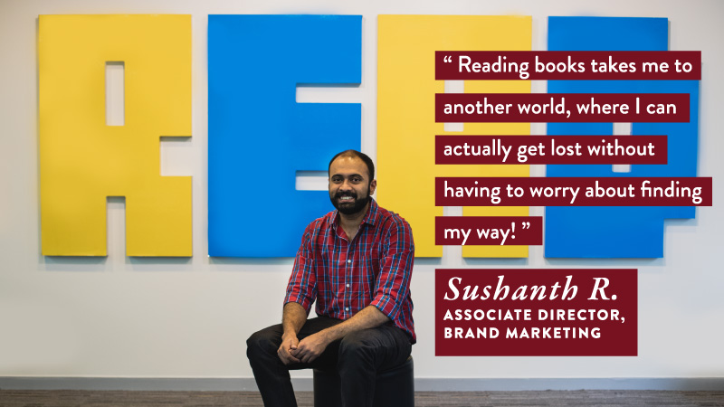 #WorldBookDay - Sushanth Ravikumar