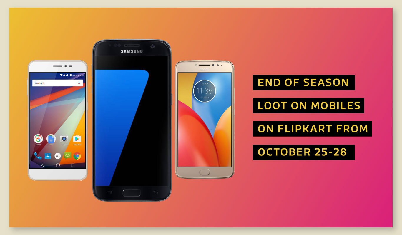 End-of-season smartphone offers, only on Flipkart!