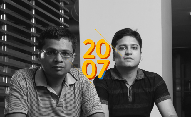 2007 | The Flipkart story begins in a Bengaluru apartment