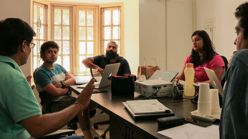 Every now and then, a team occupies the old Flipkart office for some we-time and mindspace. Or maybe it's inspiration?