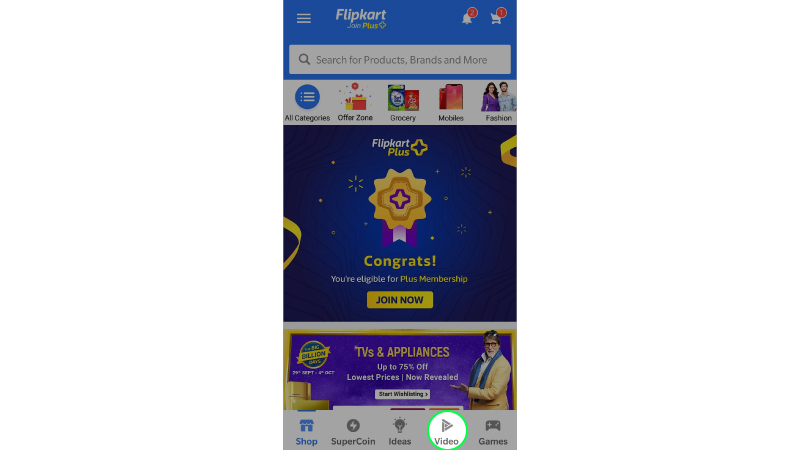 flipkart videos