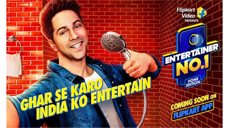 Varun Dhawan Flipkart Video Lockdown Entertainment