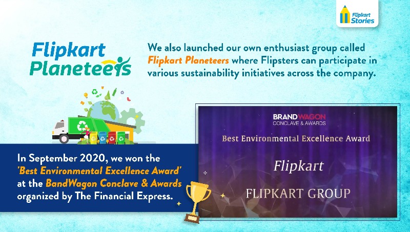 Flipkart Big Billion Days Sustainability Infographic