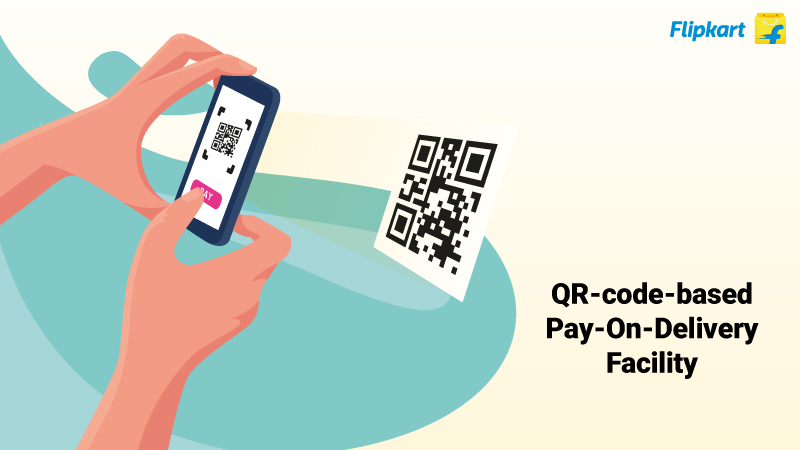 Now pay on delivery with a QR code when shopping on Flipkart