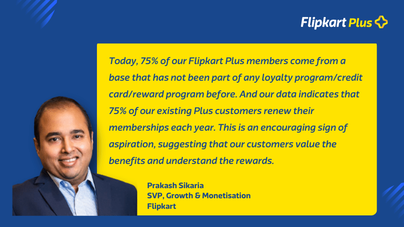 Prakash Sikaria on Loyalty & Rewards with Flipkart Plus 