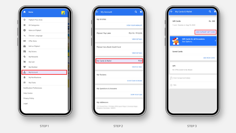 Flipkart Me Gift Card Kaise Add Kare | Add Flipkart Gift Card - YouTube