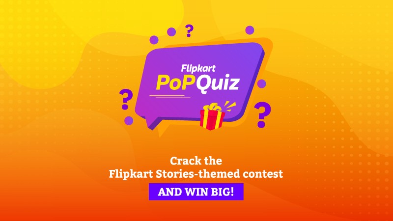 Flipkart shop game quiz