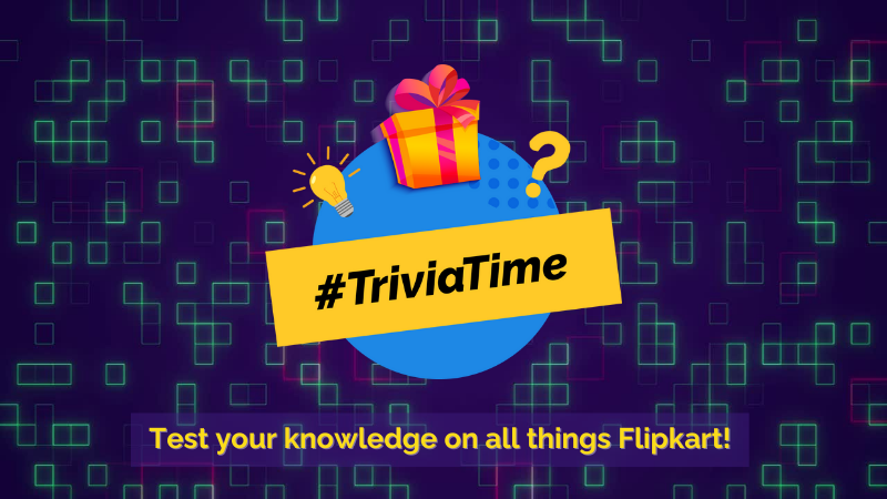 TriviaTime contest Participate win Flipkart EGVs worth Rs. 500