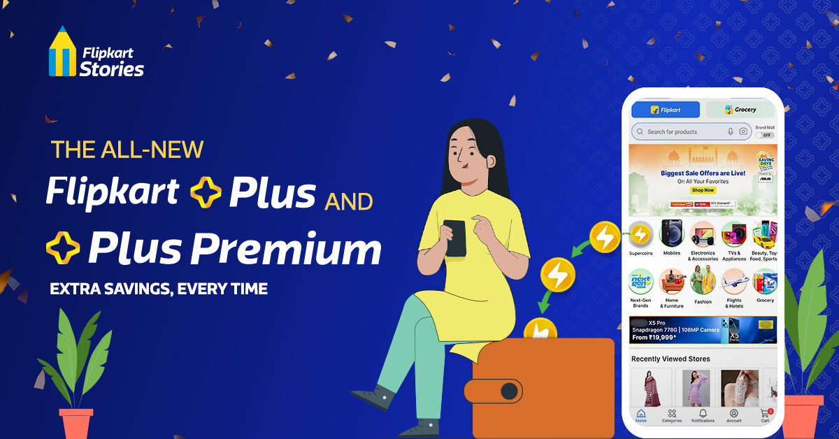 Unlock new rewards with Flipkart Plus & Plus Premium