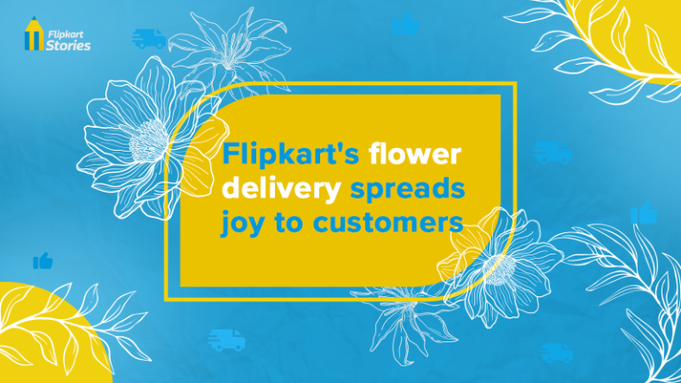 Flipkart's flower delivery service